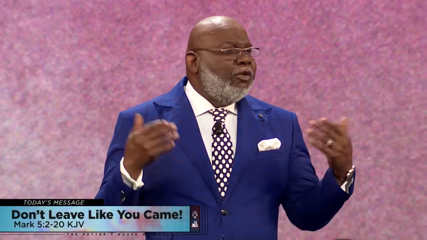 Don’t Leave Like You Came! - Bishop T.D. Jakes