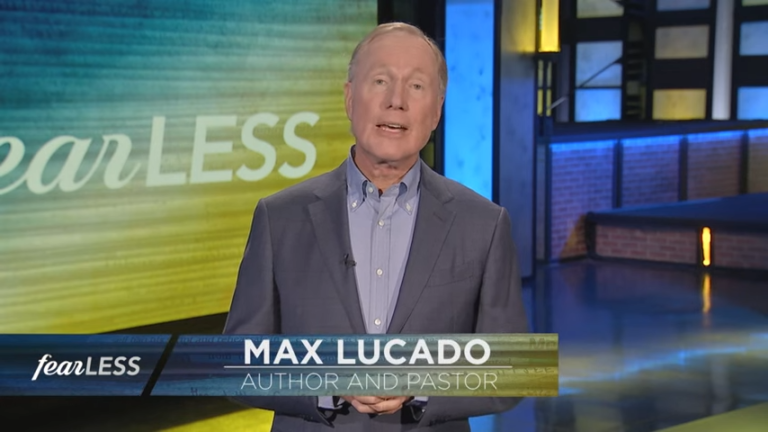 Max Lucado Live Your Life Without Fear!