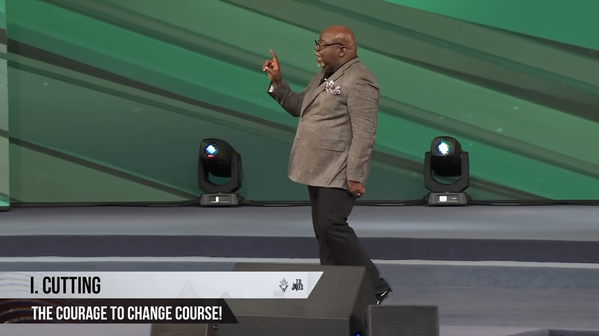 The Courage to Change Course - Bishop T.D. Jakes