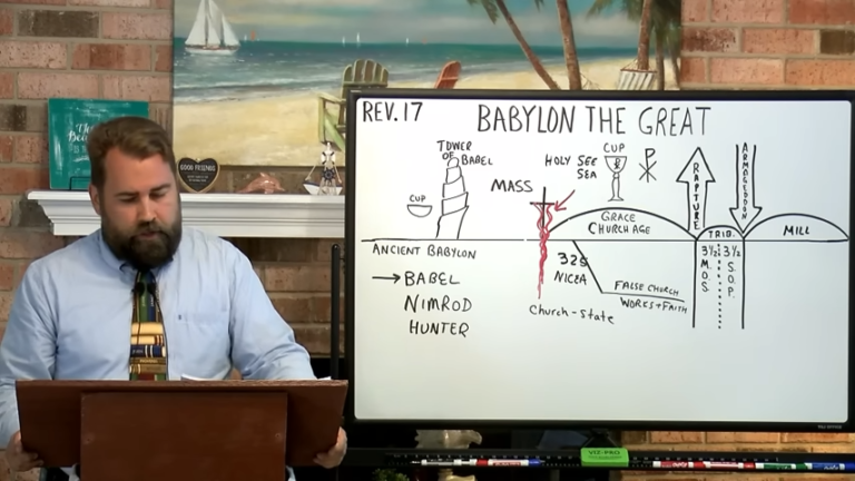 Revelation 17:1 to 18 MYSTERY BABYLON THE GREAT